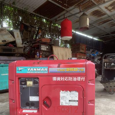 Máy phát điện nhật bãi dầu diesel yanmar Ydg 250vs